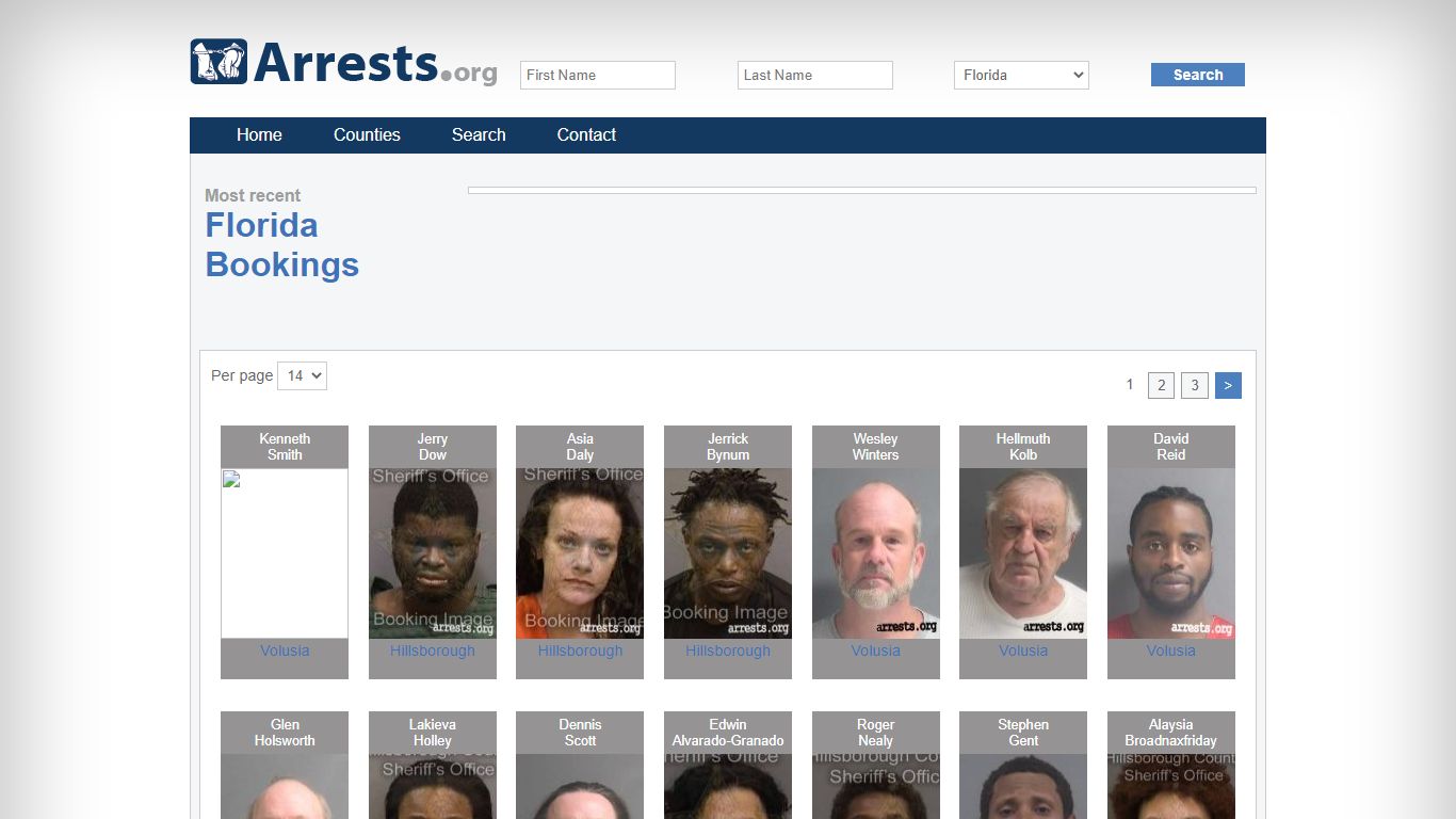 Florida Arrests and Inmate Search